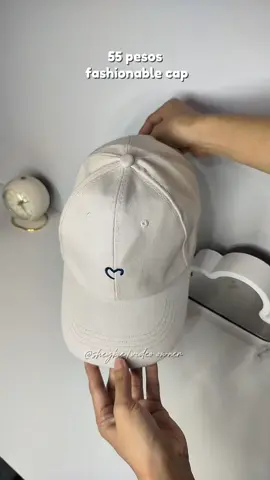 55 pesos fashionable cap. #cap #capforwomen #baseballcap #hatforwomen 