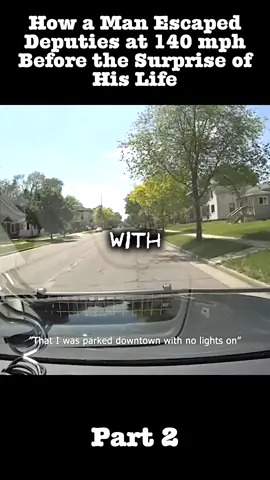 How a Man Escaped Deputies at 140 mph Before the Surprise of His Life part 2 #policeofficer #pursuit #copusa #policeactivity #copstvshow #copsoftiktok #trending #foryoupage #fbyyy