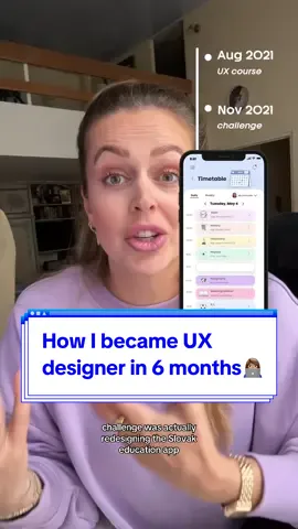 How I became UX/UI designer after 6 months without design degree 👉🏼 I’m a self taught designer who got first job just after 6 months since my first UX design course, and after 2 years I decided to leave my fulltime job and start my own design business and you can too! Story time! ✨  #uxdesigner #uxuidesigner #uxdesign #uxdesigntips #uxdesignerlife #designer #designjourney #howtodesign #appdesign #mobileapps #webdesigner #productdesign #productdesigner #storytime 