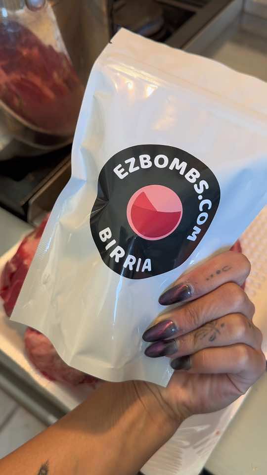 if you ever made birria before, you know how much work goes into it. WELL NOT ANYMORE! the ezbombs take making birria to a whole new level ❤️ #ezbombbirria #ezbomb 