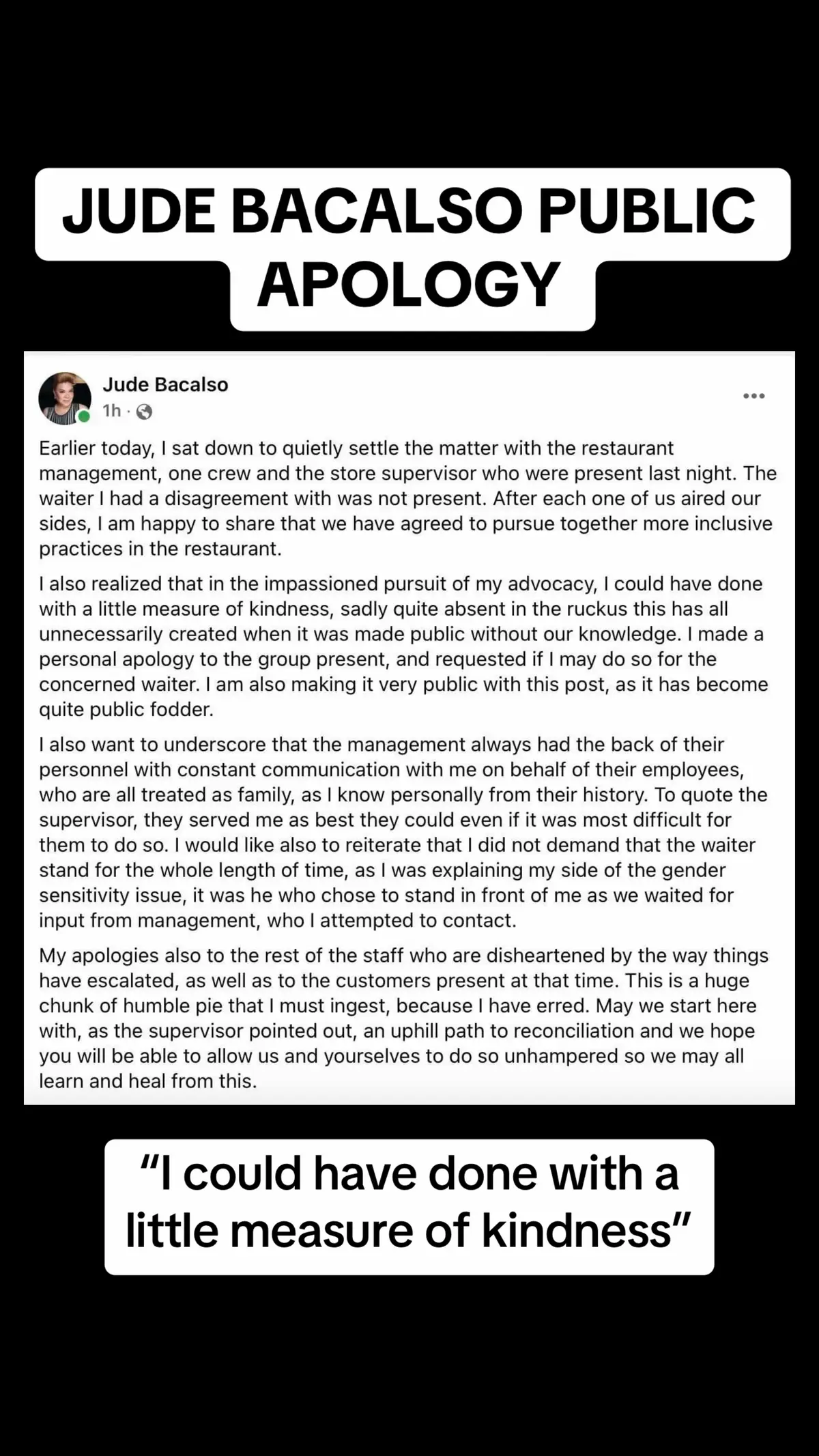 Kung ako lang papatawarin kita Sir pero doon na kita tawaging Mam kung Jade Bacalso kana, chariz😂 #fyp #foryou #judebacalso #jude #judeissue #judebacalsoissue 