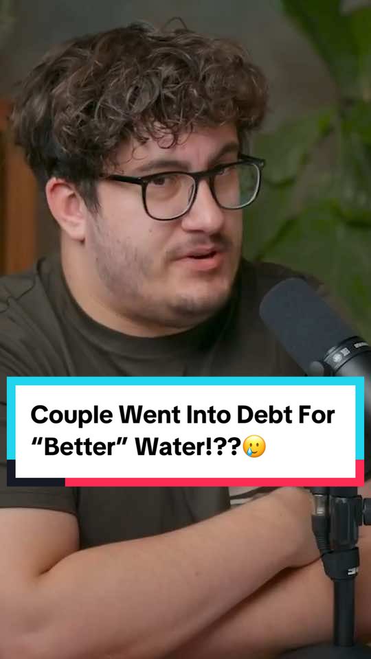 Couple Went Into Debt For “Better” Water?? 🥲 #scam #financialaudit 