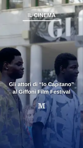Gli attori di “Io Capitano” al @Giffoni Film Festival  #giffonifilmfestival #giffoni #film #iocapitano #matteogarrone #cinema #senegal #napoli #caserta 