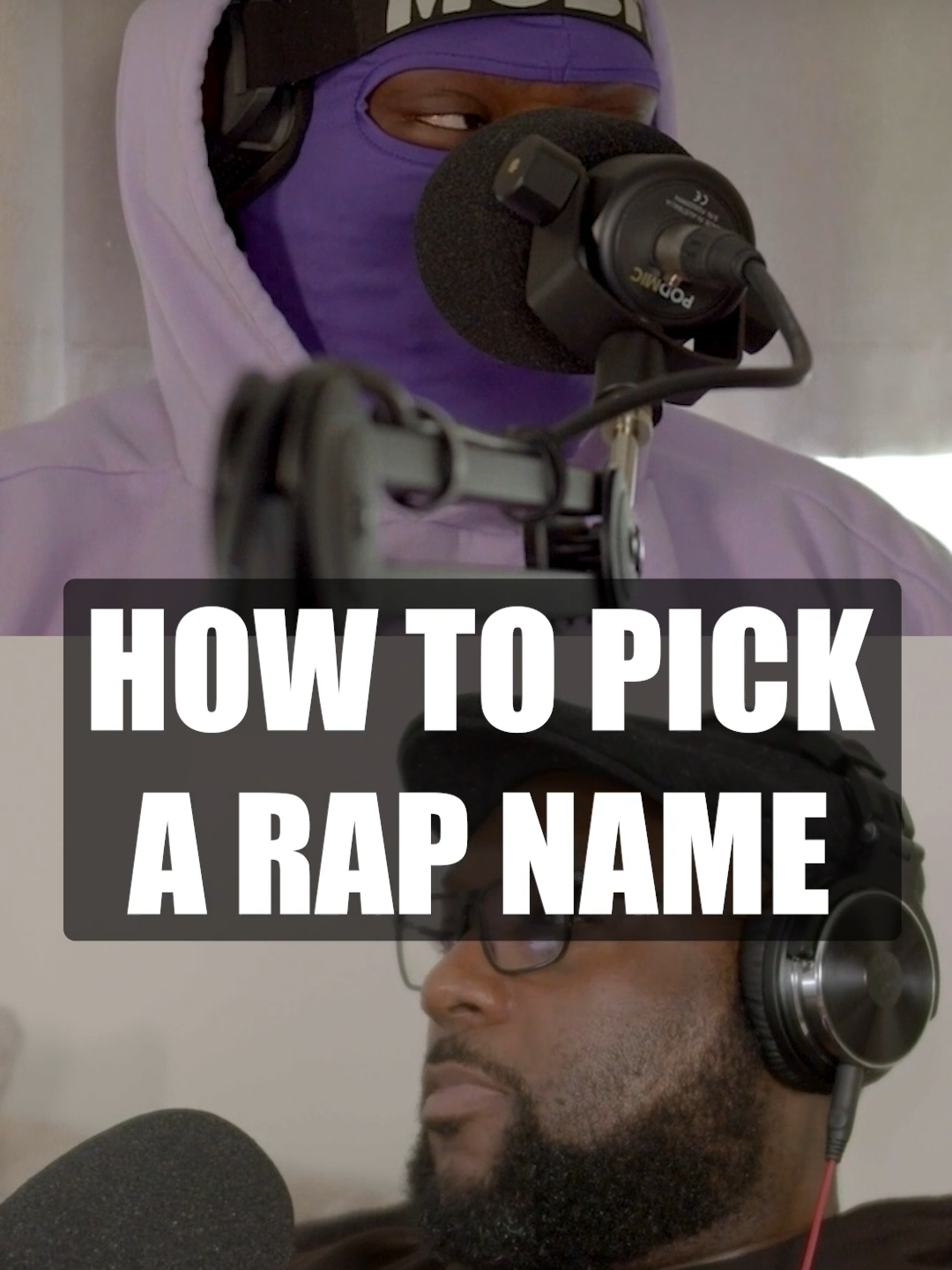 Choosing your rap name PT1 #rapname #podcasts