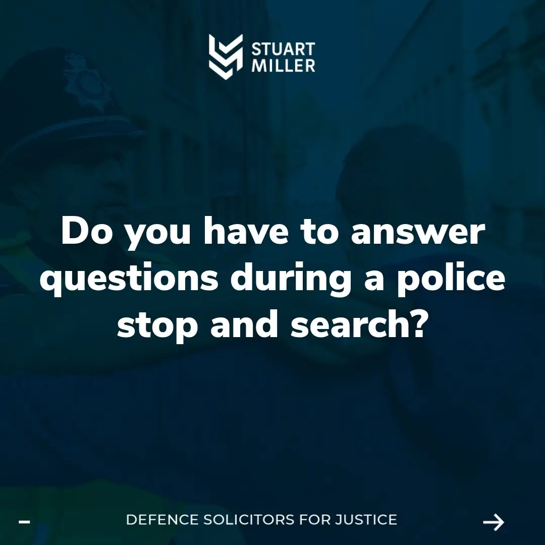 Do You Have to Answer Questions During a Police Stop and Search? 🚨 
 Understand your rights when it comes to police stop and search procedures. Stay informed and know your rights! ⚖️👮‍♂️ 
 #police #stopandsearch #lawschool #legaladvice #foryoupage #lawschool #crime #uk #law #lawstudent 