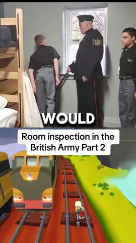 Room inspection in the British Army part 2 #britisharmy #unitedkingdom #roominspection 