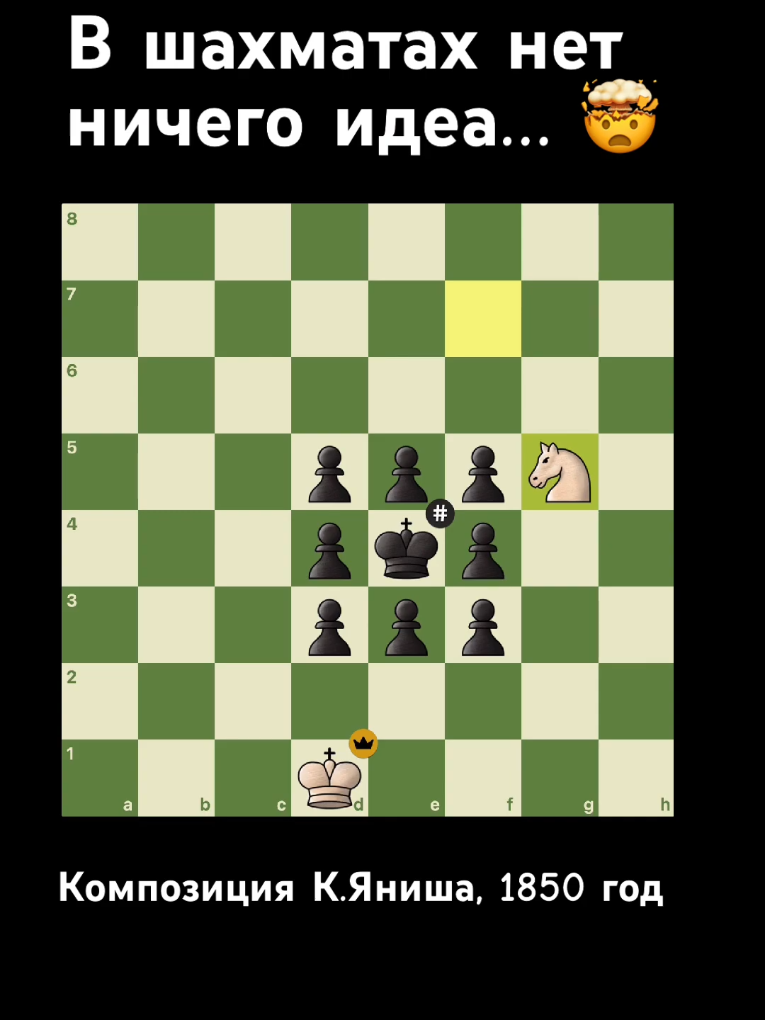 Идеально  #шахматы #chess #smotheredmate #спертыймат