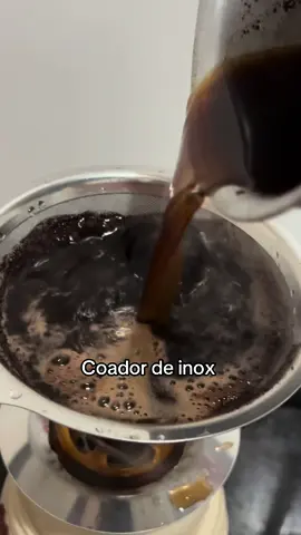 Coador de inox amei😍