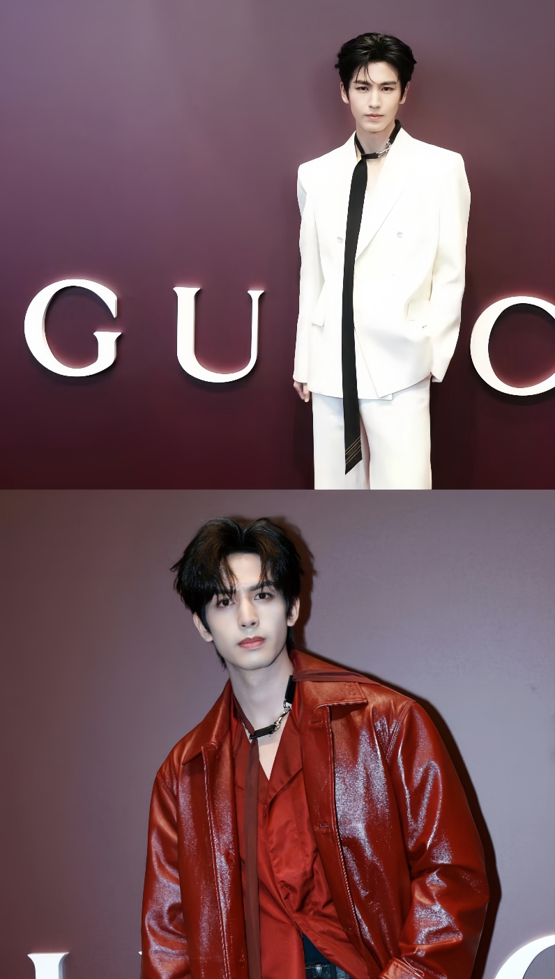 #Gucci event in Chengdu #ZhangLinghe #songweilong #chineseactor 