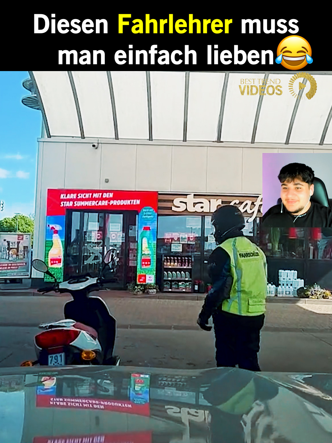 Man kann diesen Fahrlehrer nur lieben.. 🤣❤ - @dj_eyschueler #Fahren #Schule #fahrlehrer #BestTrendVideos #Explore