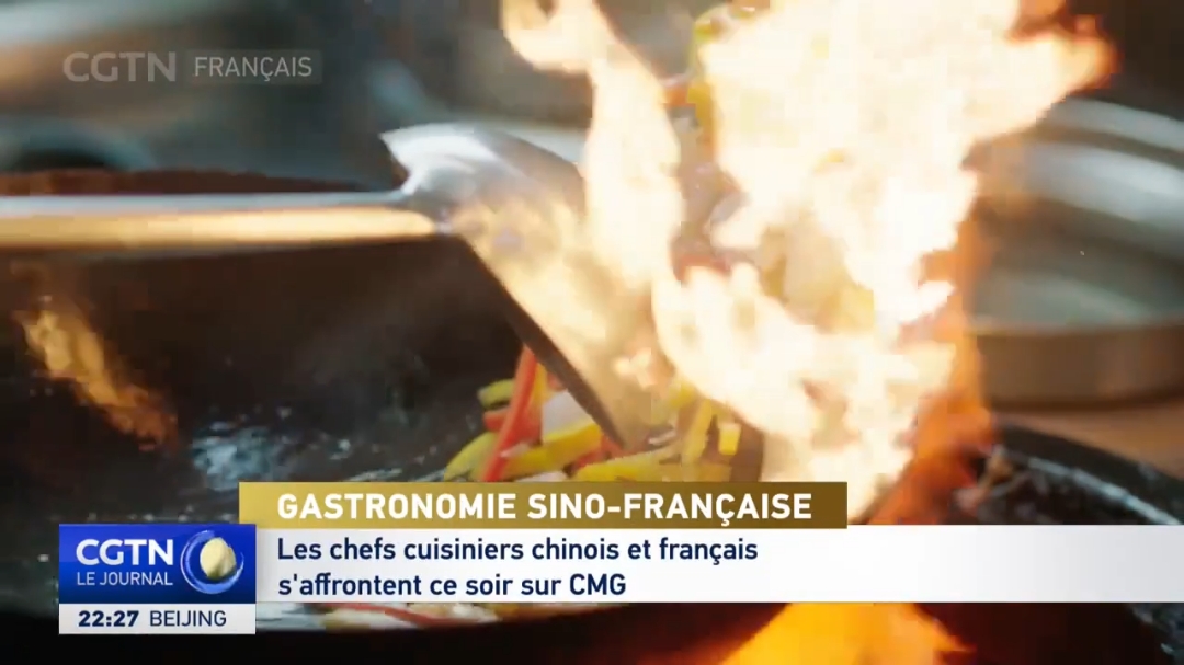 Les chefs chinois et français s'affrontent dans une compétition gastronomique. #chine #china #france #gastronomie #gastronomy #food #2024 