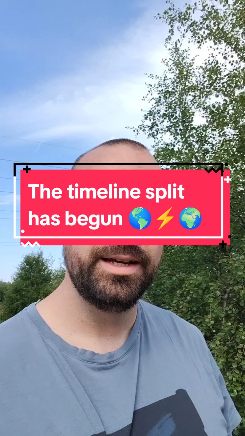 The timeline split has begun, and we are in for a ride 😅❤️ we are shifting our vibration so fast and jumping timelines 🌍🌎❤️ #5D #ascension #timeline #spiritualtiktok #channeledmessage #awakening #spiritualawakening #spirituality #spiritual #trusttheprocess #lightworker #lovetheprocess #channeling #divinetiming 