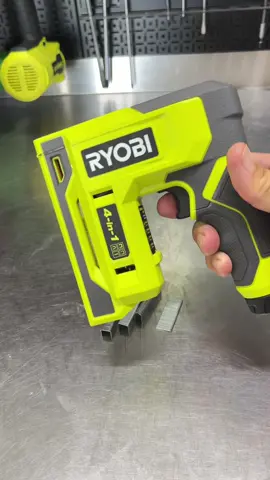 This @RYOBI Tools USA FvN51K is a 4-in-1 Stapler and Nailer that is powered by their USB Lithium 4V batteries. Very versatile tool for any crafters or DIY that needs to do small jobs, including upholstery. Available in August for $79. #shoplife #tools #toolsofthetrade #carpentry #ryobitools #DIY #howto #mechanic #mechaniclife #construction #constructionlife #homedepot 
