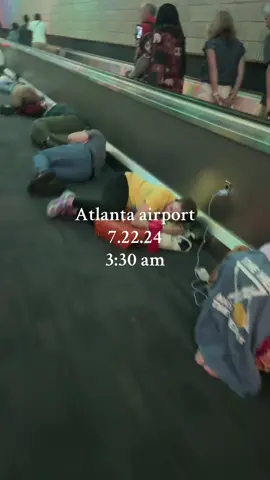 Microsoft outage impact at Atlanta Hartsfield Jackson Airport between 0300-0400 on July 22nd. Delta was hit hard.  #delta #hartsfieldjackson #atlanta #microsoftoutage #microsoft #airport #flight 
