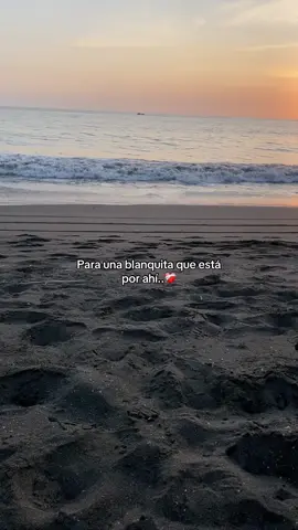 Flaca vos sos hermosa!😍 #playa #atardecer #viral #fyp #greenscreen #viralvideo #foryou #viraltiktok #blanquita #contenido #parati #explore 
