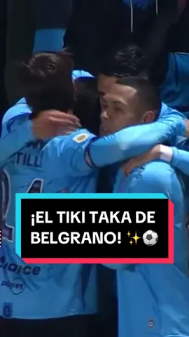 ¡EL TIKI-TAKA CORDOBÉS! 😱🏴‍☠️ #Belgrano se repuso del gol de #Riestra con un JUGADÓN de 26 toques para el gol de #FrancoJara ✨⚽️ 👉 Suscribite al Pack Fútbol y disfrutá de la #LigaProfesional #TikTokDeportes #Pirata #Cordoba #futbolargentino