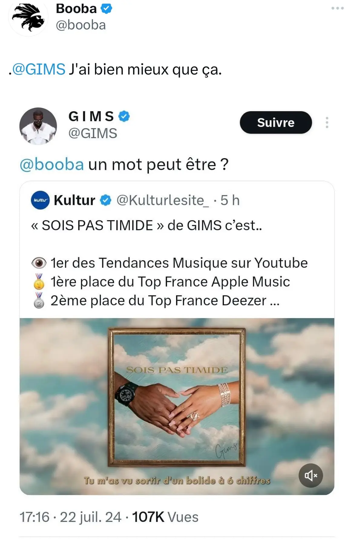 #booba #gims #soispastimide #tweets #x #pourtoi #foryou #fyp #foryoupage 