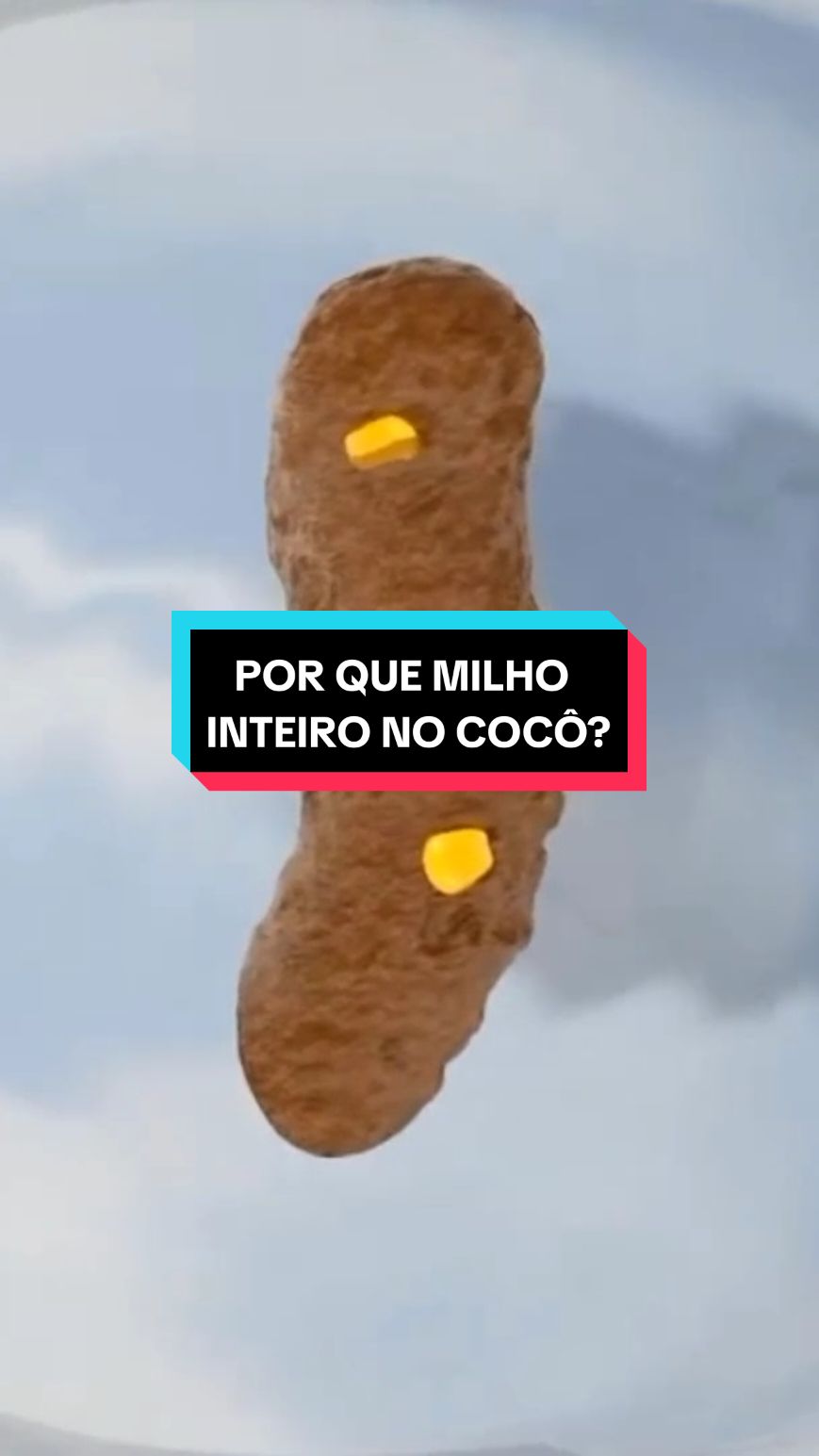 Por que o milho sai inteiro no cocô? #curiosidades #trabalho #dica #divertido #aprender #tecnologia #video 