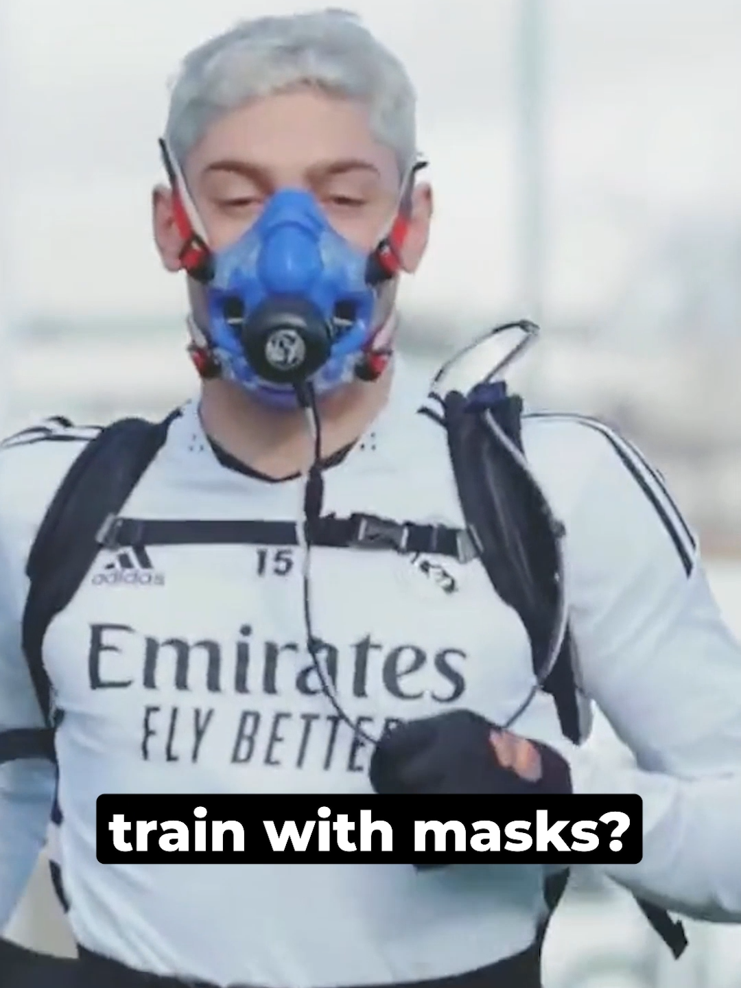 Why Do Real Madrid Players Wear Masks? #realmadridfc #soccer #football