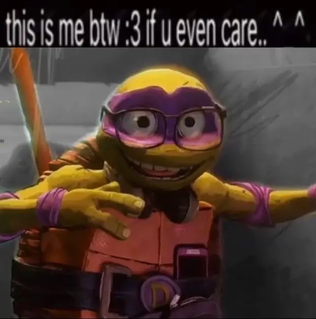 Hes so so so so so so so so ME!! #donnie #donatellomutantmayhem #donniemutantmayhem #ilovewillwood #mutantmayhem #mutantmayhemdonnie #purple #turtles #turtle #tmnt #tmntmutantmayhem 