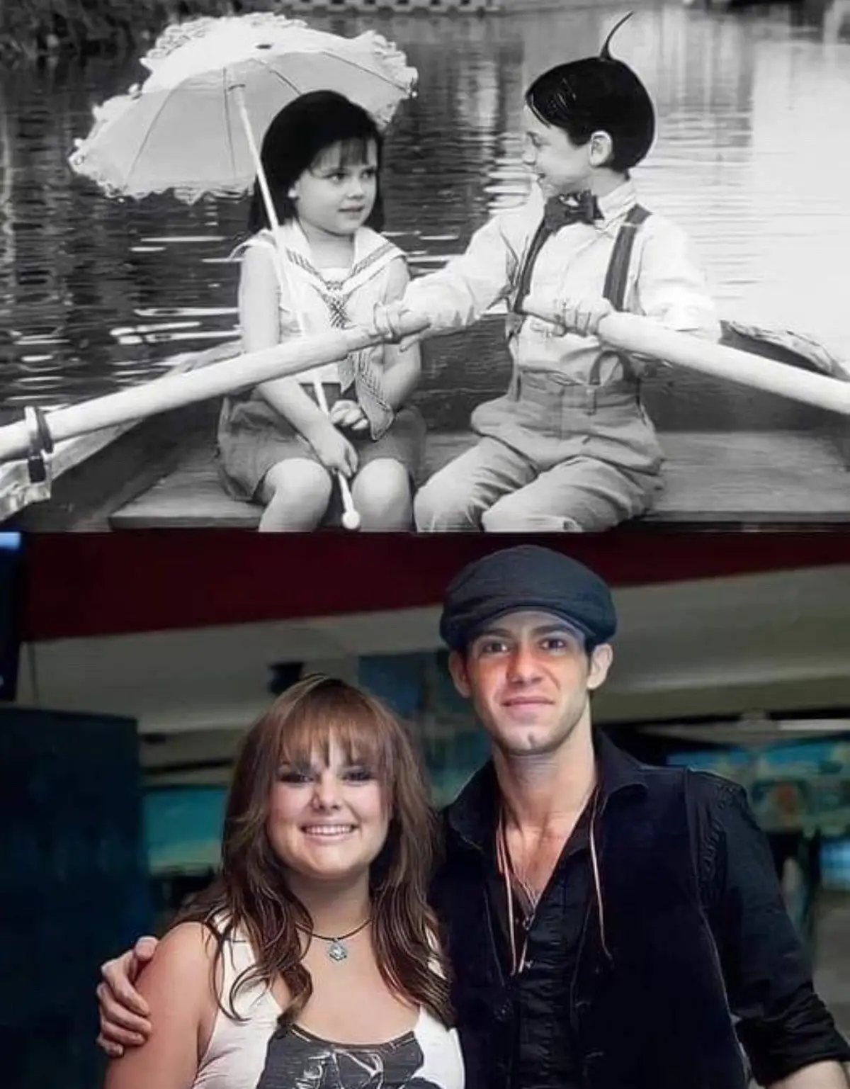 #Darla and #alfalfa then and now 