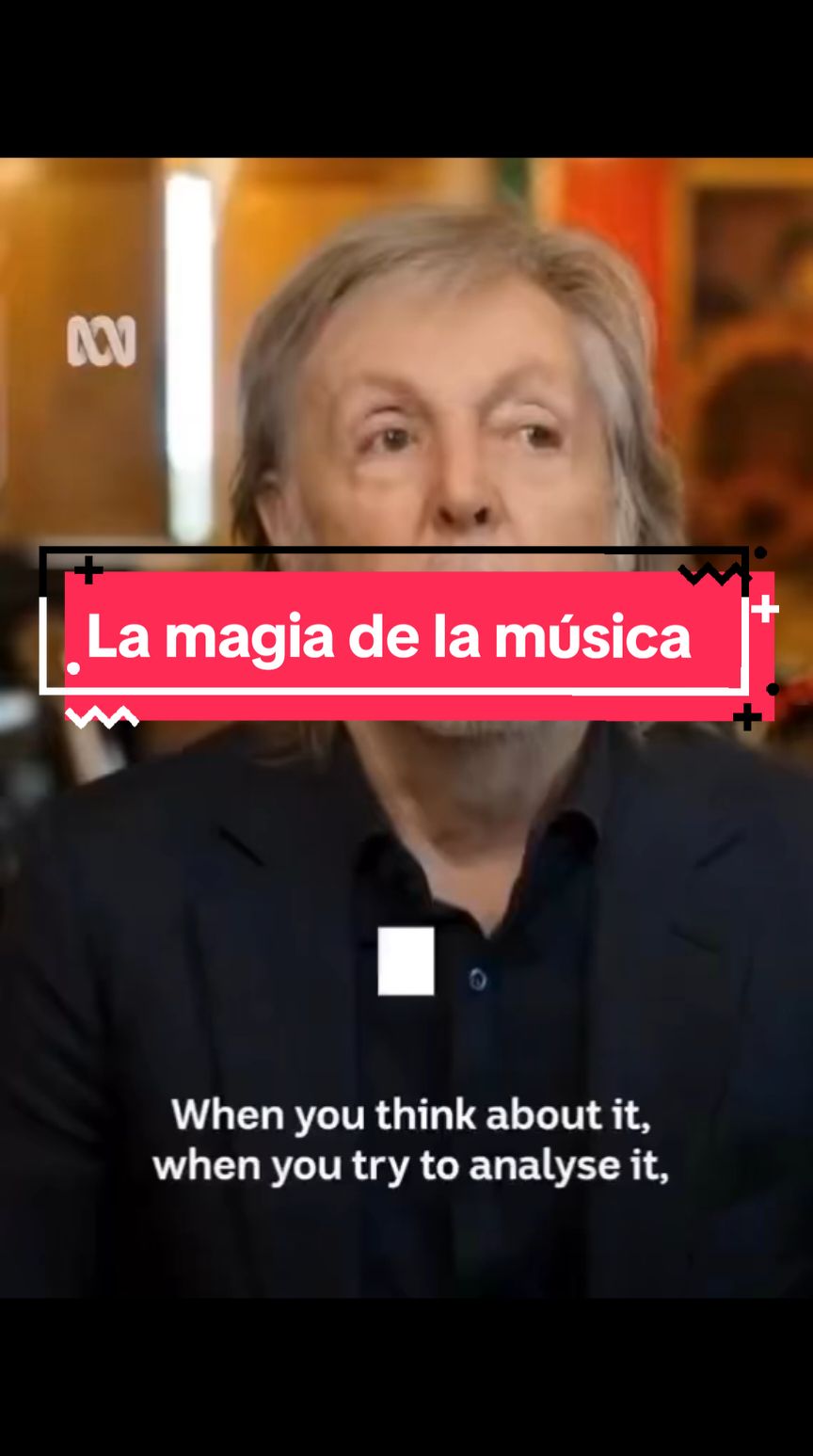 Paul McCartney nos habla sobre lo mágica que es la música ¿Estás de acuerdo con él? #doctorcancion #recetandocanciones #recetasmusicales #paulmccartney #sirpaulmccartney #thebeatles #losbeatles #musica #magia #magiadelamúsica #musicamagica #poderdelamusica #foryou #parati 