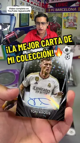 ¡LA MEJOR CARTA DE MI COLECCIÓN!🔥⚽️ #packopening #topps #soccercards #football #Soccer #futbol 