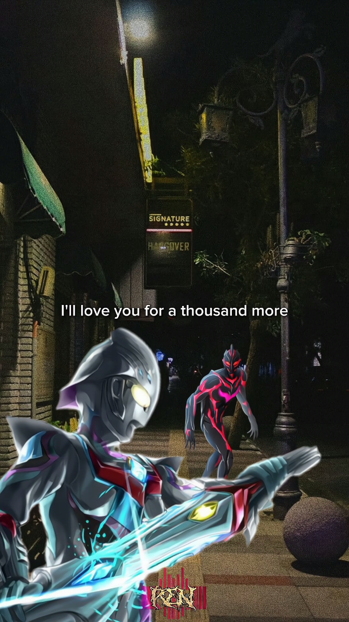 I'll love you for a thousand more #ultraman #iloveyouforathousandmore #ultranproject #rensukanexus 