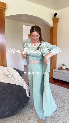 You know how I feel about my loungewear and easy sets, so here are some new additions to my collection. Lovely for any weather, especially the three piece set with the long cardigan. As usual, @Ekouaer and @Zeagoo on Amazon are my easy picks! 🛍️ follow my bio to Amazon and check my Loungewear list for the 🔗 #amazonfashion #ekouaer #zeagoo #momfashion #loungewear #closetrefresh