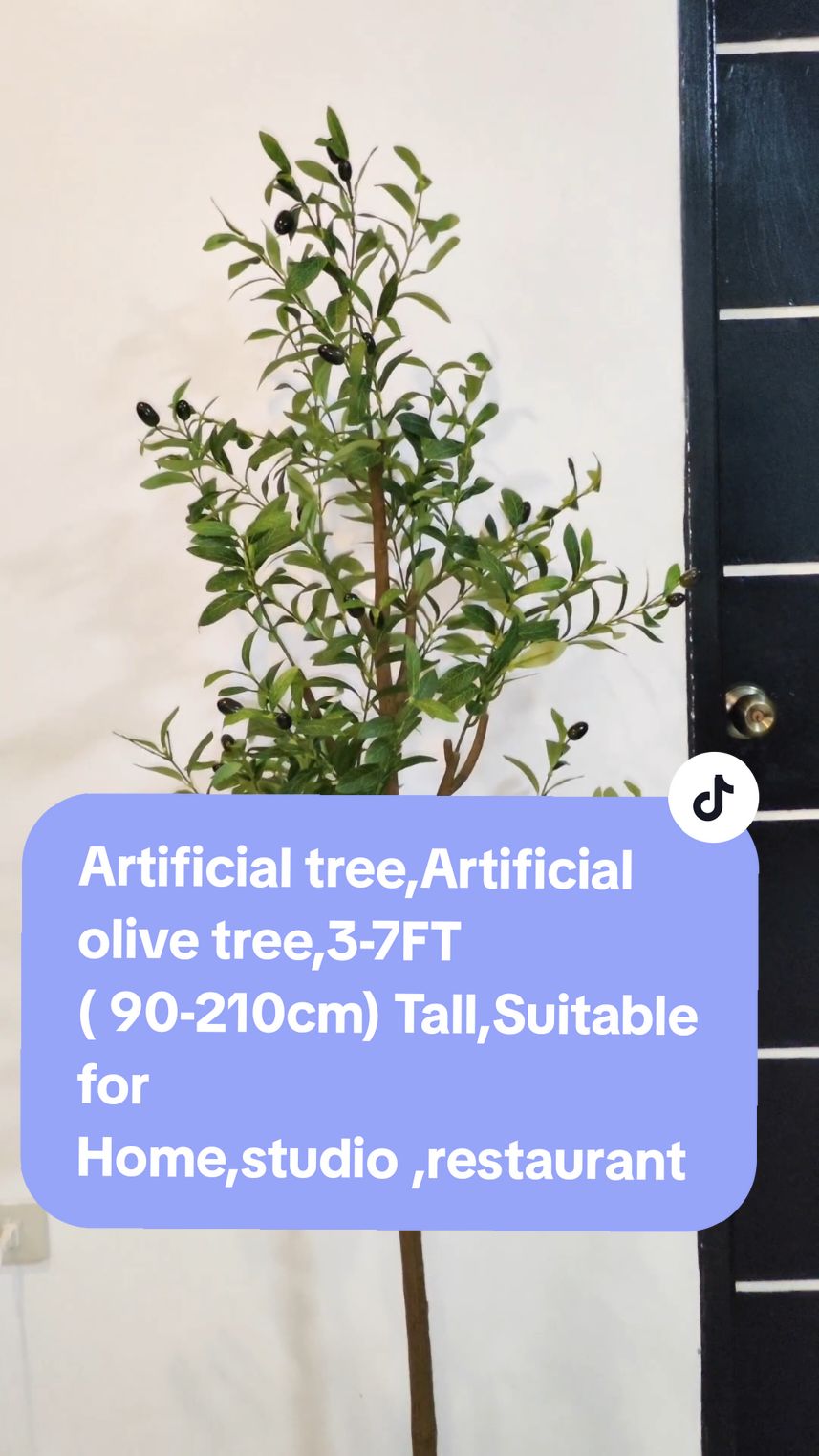 Artificial tree,Artificial olive tree,3-7FT ( 90-210cm) Tall,Suitable for Home,studio ,restaurant, landscape decoration #olivetree #artificialolivetree #homedecor #homedecorideas #aestheticdecor #plantdecor #treedecor #tree #artificialtree 