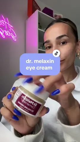 finding an eye cream that actually works for fine lines and sagging skin @dr.melaxin_us #undereyebags #undereyecircles #antiaging #skincareproducts #skincaretiktok 