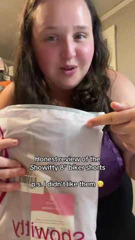 Not giving up on you Showitty. Ill be back for take two ✌️#showitty #shorts #bikershorts #notafan #taketwo #honestreview #review 