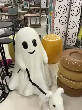 🐕👻 Bring a Spooky-Cute Touch to Your Seasonal Decor with the 2024 Halloween Ghost Walking Dog Statue