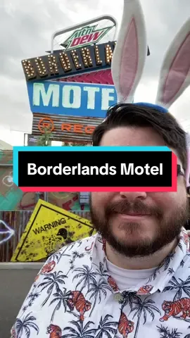 Having a great time at the Mountain Dew Borderlands Motel! @mountaindew @regalmovies @lionsgate @borderlands @mtndew_gaming #mtndewpartner #borderlandsmovie #mtndewborderlandsmotel