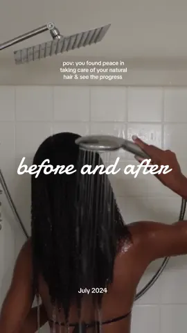 Okay first of all i was not expecting to see 10k of you today 😭 but hello! 🫶🏾 Gonna post my current routine soon bare w me :)  Anyways, I’m not lying when i say washing my hair has really been a form of self care for me. I dont ALWAYS want to do it, but more often than not i’m looking forward to the “reset” feeling it brings me.  #hairgrowth #hairtransformation #beforeandafter #naturalhair #naturalhairjourney 
