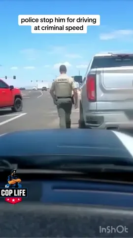 Arizona Police Stop Man for Driving at Criminal Speed #lawenforcement #patrol #rights #police #cops #arizona #higspeed #criminal 