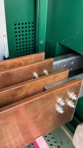 Refitting and modifying 150x10mm Copper busbars for a recent transformer upgrade!  These bars were heavy and thick!  #electrician #electronics #electronic #electric #electricianbanter #cablesplicing #cablejointing #cablejointer #construction #constructionsite #transformers #cable #copper #plumbing #carpentry #tools #toolstorage #toolsofthetrade #photooftheday #photo #reels #viral #photography #instagood #Love #happy #work #workhard #workworkwork #art 