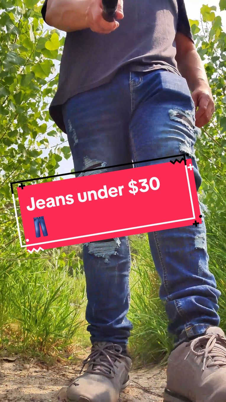 Jeans 👖 stretchy and torn perfect for everyday styles #mensjeans #jeans #women #men #style #clothing #rippedjeans #comfortable #tiktokshopdealsforyoudays 