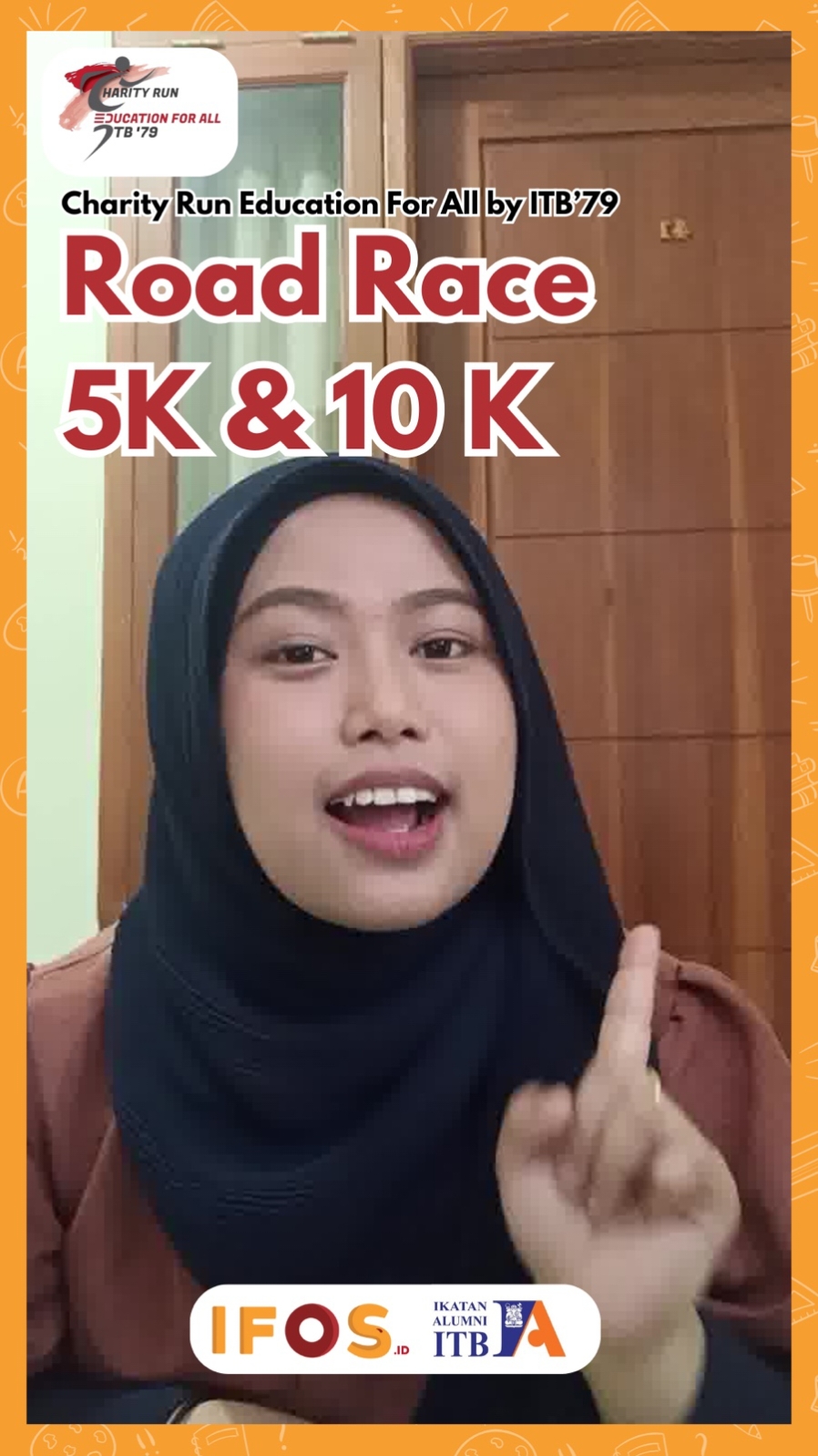 Hayoo siapa di sini yang suka lari?? cungg☝️ Lari dan dapet sehatnya emang wajar, tapi lari sambil bantu pemerataan pendidikan di Indonesia itu baru WOW! yuk, lari bareng melalui ✨ Charity Run: Education for All ✨ Jangan lupa daftar di link yang ada di bio dan catat tanggalnya ya biar ga ketinggalan. Yuk tunjukin semangat lari kalian yang on fire itu! 🔥🔥🔥 #IFOS  #charityrun  #Running  #education 