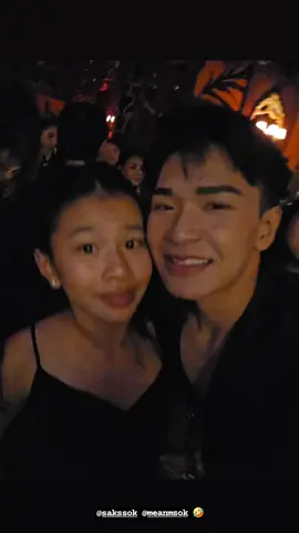 Cute ណាស់បងប្អូនគេ 😘  #sakssok #sok_sovannrithysal #meanmsok 