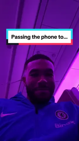 I’m passing the phone to… 👀 #Chelsea #CFC #BluesInTheUSA