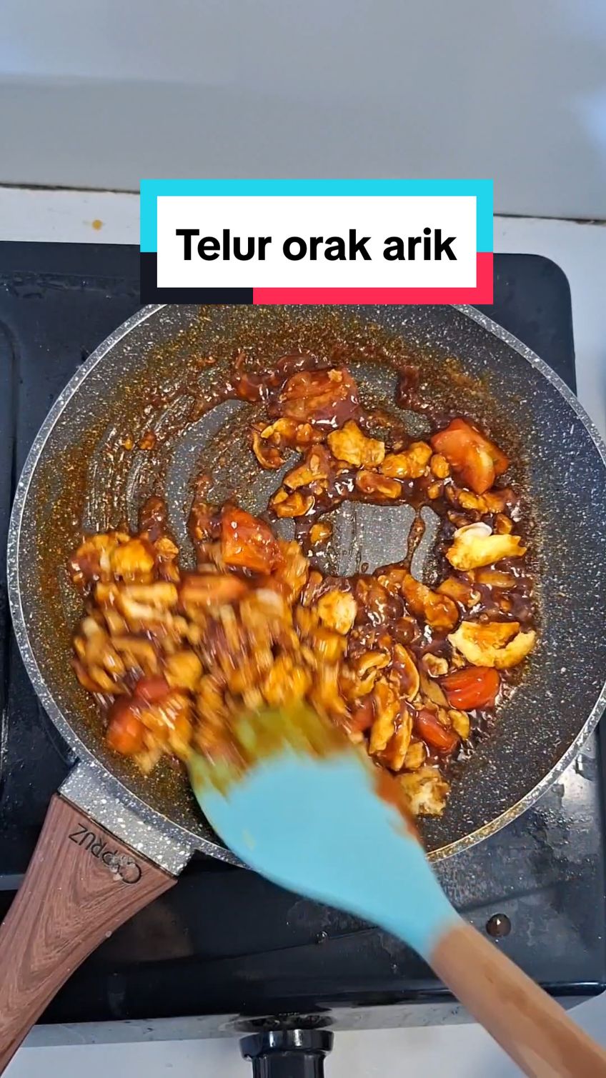 Telur orak arik😊 #telur #masakansimple #masakanrumahan #masakansederhana #idesarapan #resep #fyp 