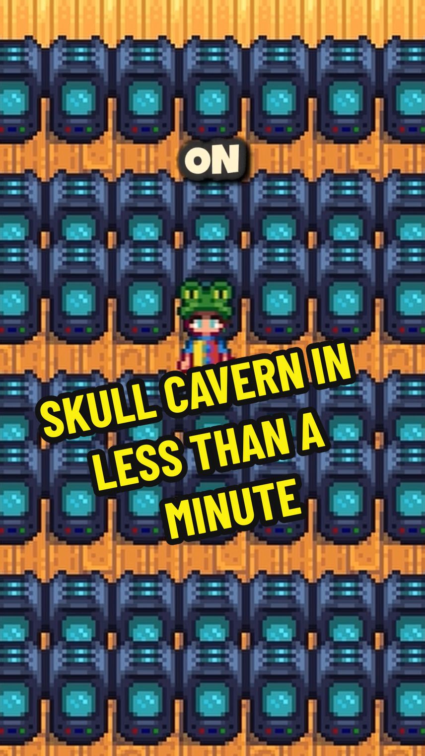 Skull Cavern tips & tricks in under a minute! ⏰️ #stardewvalley #stardewvalleytips #stardewtok #fyp #parati 