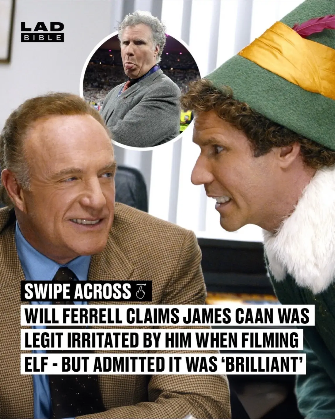 #ladbible #funfacts #funnyvideos #elf #christmas #willferrell 