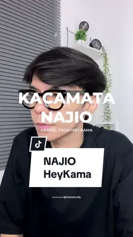Keracunan mas @bree kacamatanya nih dari @heykamaid 🫶🏻 #kacamata #eyewear #sunglasses #rekomendasikacamata #heykama 