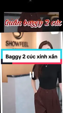 Quần tây baggy 2 cúc#trending #xuhuongtiktok #xuhuong #thinhhanh #quantaynu #quantay #baggy #docongsodep #quanvai 