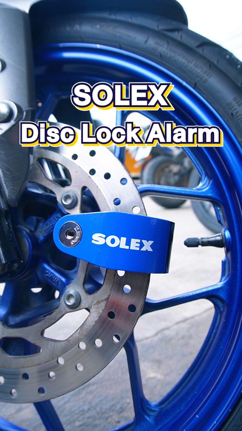 โจรไม่ถูกใจสิ่งนี้  Disc Lock Alarm กุญแจล็อคจานเบรค พร้อมสัญญาณกันขโมยในตัว  ราคาหลักร้อยมีประโยชน์หลักแสน ซื้อเถอะครับ ติดล้อไว้อุ่นใจกว่า  SOLEX แข็งแกร่ง ทนทาน  #SOLEX #ล็อคดิส #ล็อคดิสมอเตอร์ไซค์ #ล็อคดิสเบรก #เครื่องมือช่าง #ของดีบอกต่อ #สัญญาณกันขโมย