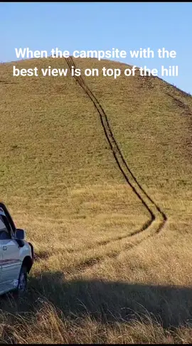 At chyulu hills the campsite with the best view is at the top of the hill #overlanding #4x4 #camping #letsgooutside #kenya #chyuluhills  #landcruiser #hillclimb #bestview #travel #lowrange #4wd 