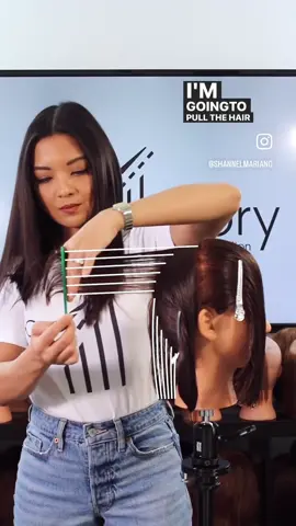 Here’s how I created a beveled bob #cosmetology #hairtutorial#hairvideo#haircuttutorial 