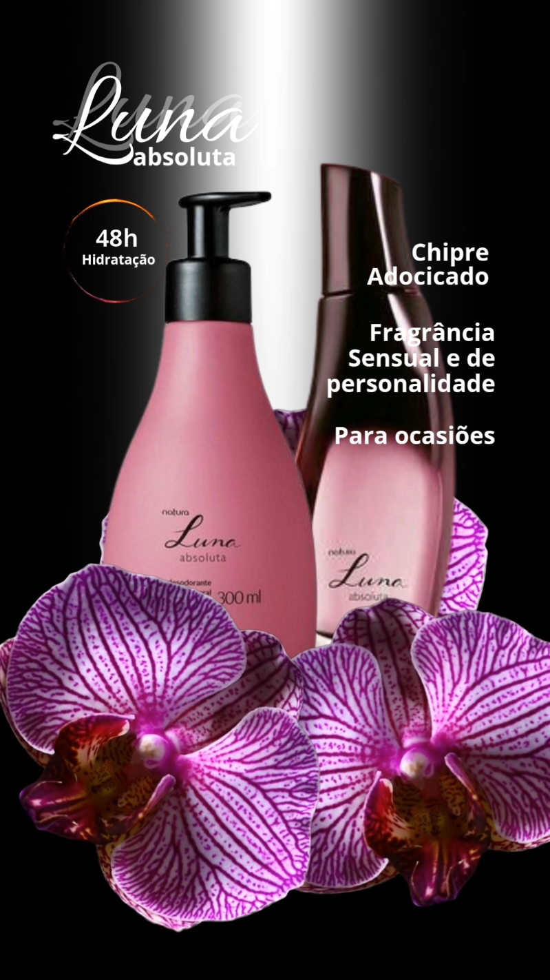 Natura Luna absoluta com hidratante  #naturadivulgacao #consultoranatura  #lunaabsoluta 